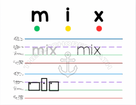 CVC Word Writing Practice Booklet – Fundations® Inspire
