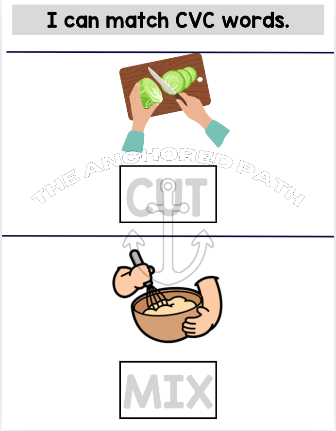 Food & Groceries Leveled Skill Practice Books