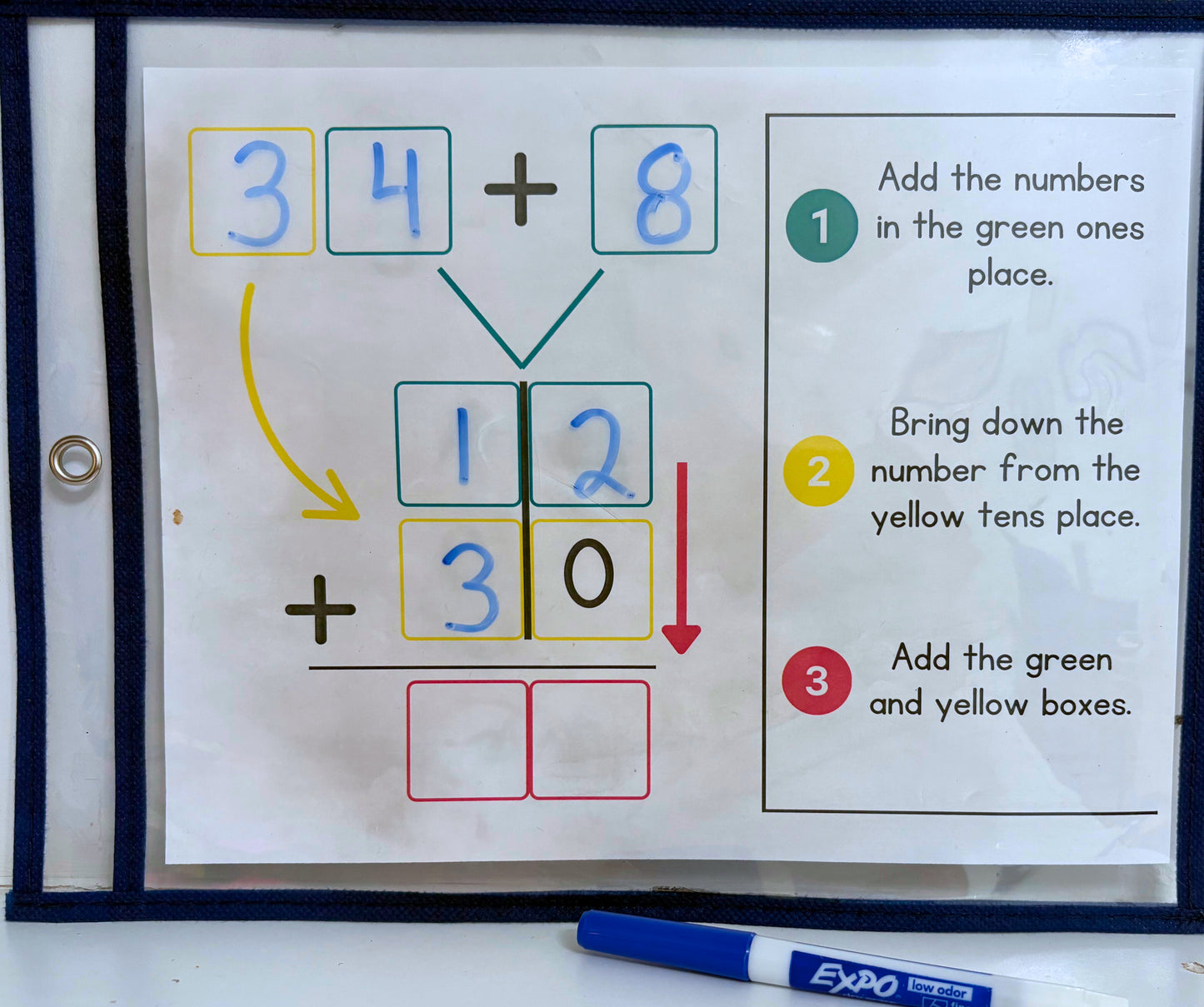 Regrouping Addition worksheet