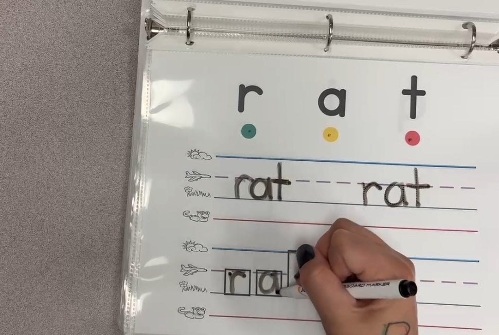 CVC Word Writing Practice Booklet – Fundations® Inspire