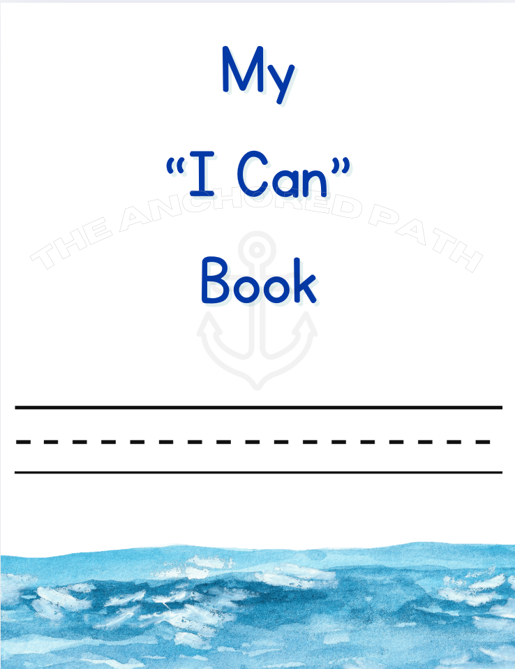 "I Can" Book - Blue