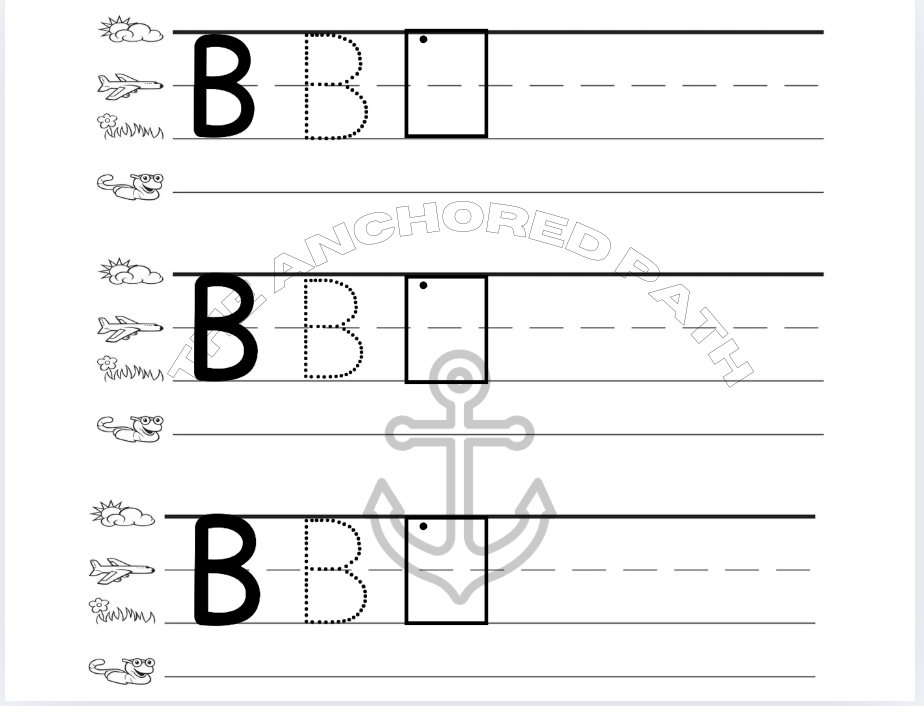 Uppercase Handwriting Practice