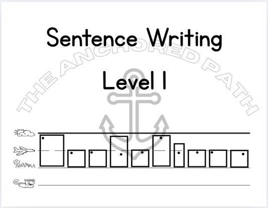 Sentence Writing Practice Booklet