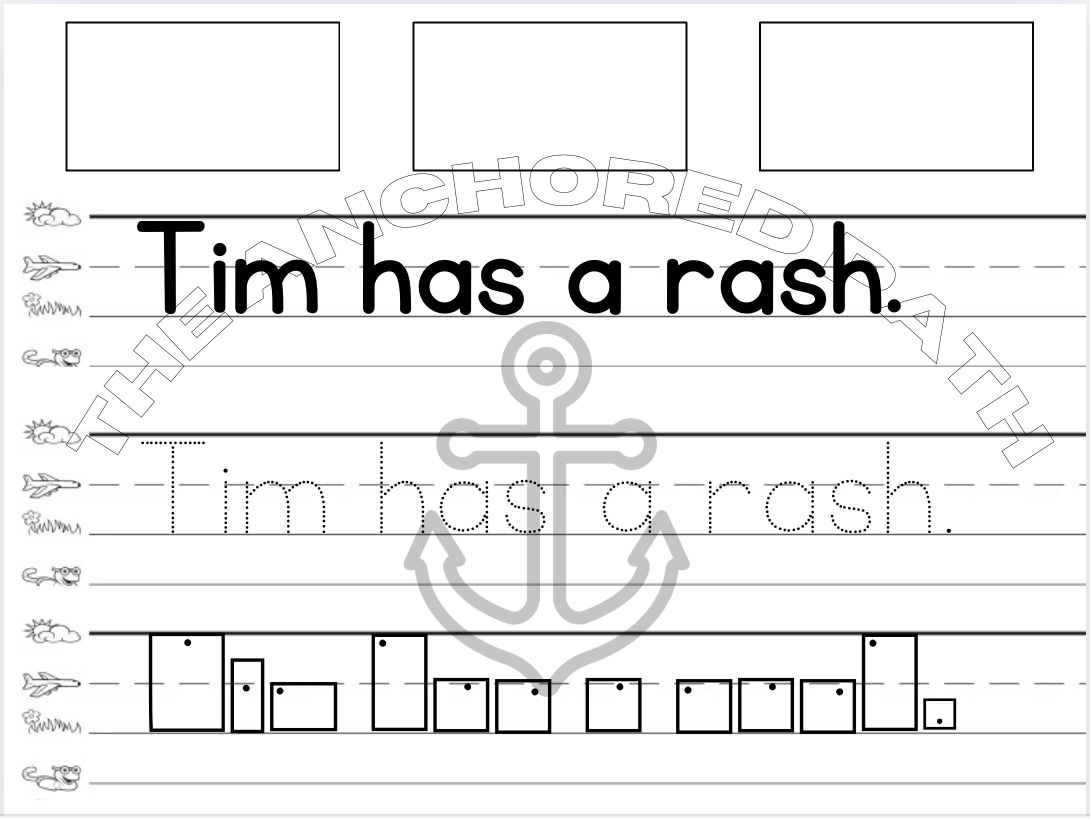 Sentence Writing Practice Booklet