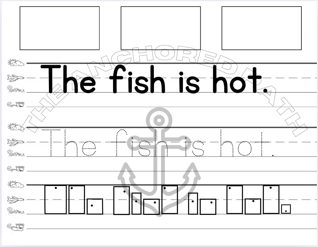 Sentence Writing Practice Booklet