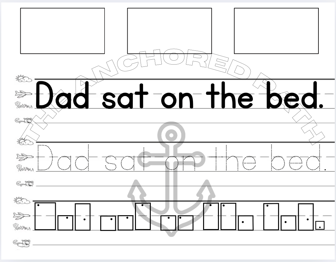 Sentence Writing Practice Booklet