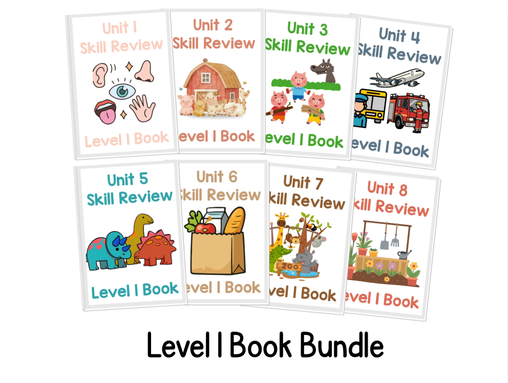 Level 1 Skill Practice Book Bundle