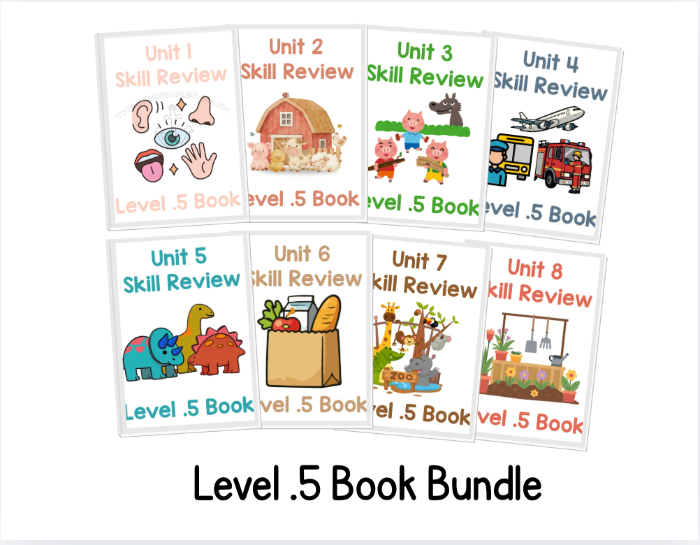 Level .5 Skill Practice Book Bundle