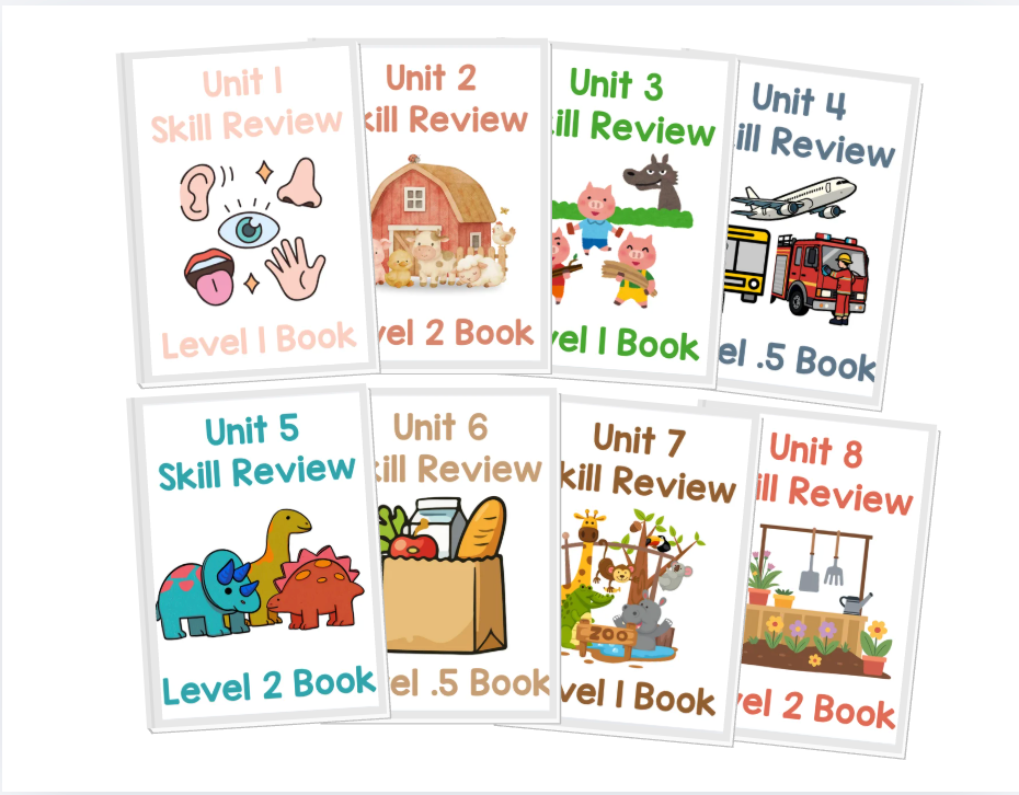 Leveled Skill Practice Book Bundle