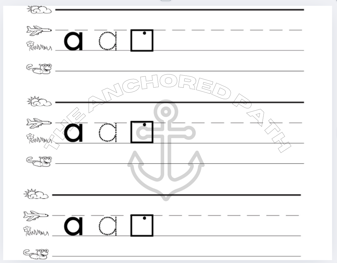 Fundations Writing Practice Book