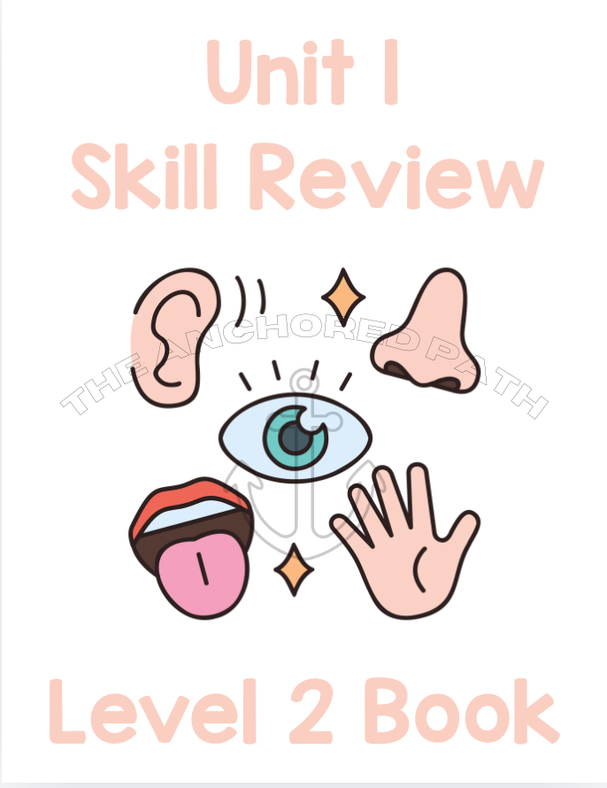Five Senses Leveled Skill Practice Books