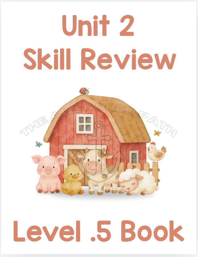 On the Farm Leveled Skill Practice Books
