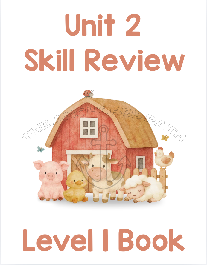 On the Farm Leveled Skill Practice Books