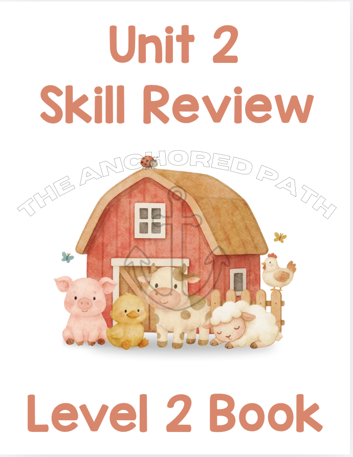 On the Farm Leveled Skill Practice Books