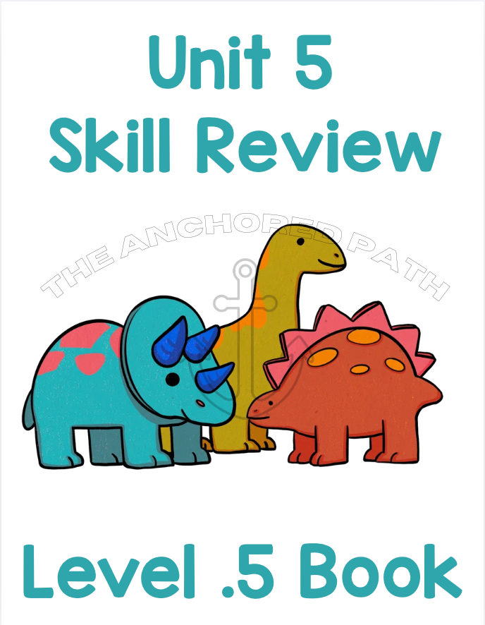 Dinosaurs Leveled Skill Practice Books