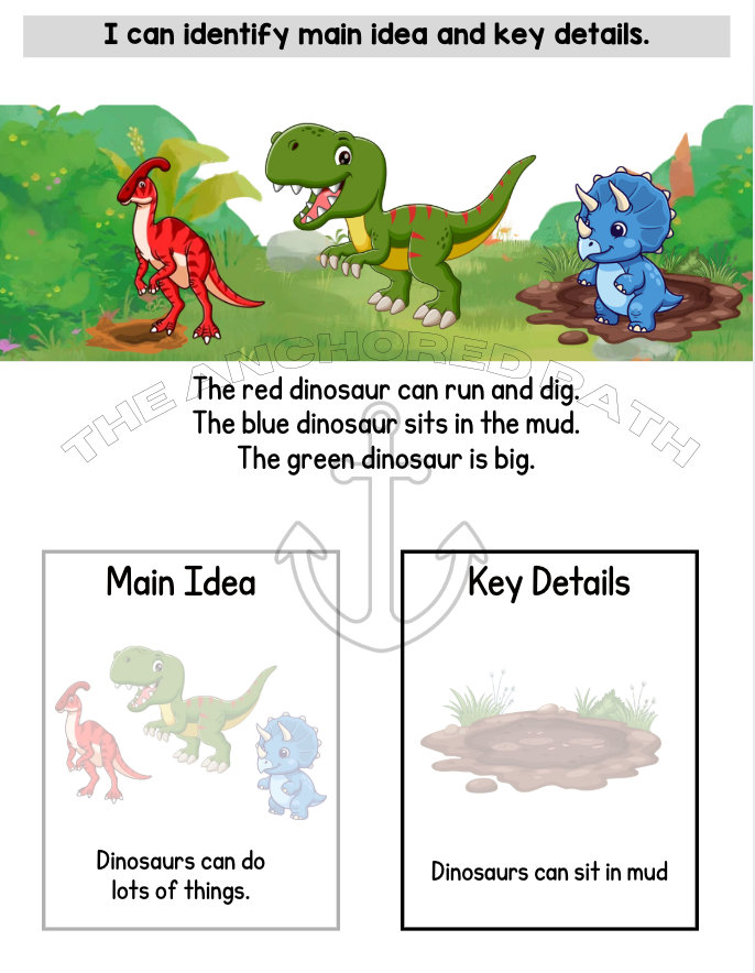 Dinosaurs Leveled Skill Practice Books