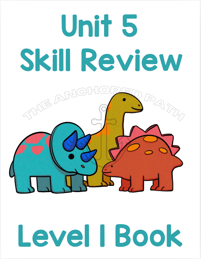 Dinosaurs Leveled Skill Practice Books