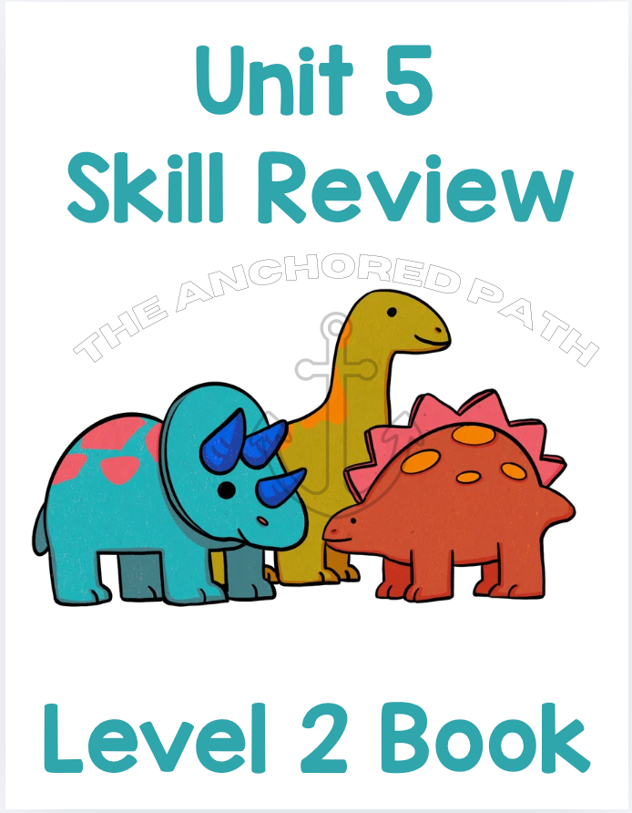 Dinosaurs Leveled Skill Practice Books