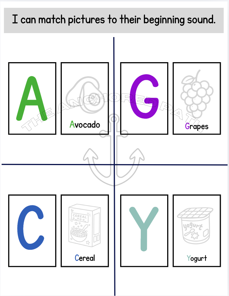 Food & Groceries Leveled Skill Practice Books
